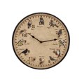 thumbnail image 2 of Reloj de pared con canto de pájaro, 12 cantos de pájaro y patrones de pájaro realistas, apagado automático entre las 9 p. m. y las 5 a. m., marco de madera JAMW Sencillez, 2 of 4