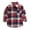 Watermelon Red button up shirt, variant on Boys Long Sleeve Shirts Size 8 Christmas Clothes Boys Plaid Shirt Long Sleeve Button Down Flannel Shirts