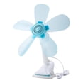 thumbnail image 1 of Ventilador de sobremesa con clip, moderno, eléctrico, silencioso, mini ventilador de escritorio personal Azul, 1 of 9