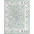 thumbnail image 2 of Rugs.com Aurelia Collection Rug – 10' x 13' Aqua Medium-Pile Rug Perfect For Living Rooms, Large Dining Rooms, Open Floorplans, 2 of 4