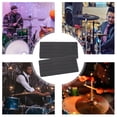thumbnail image 4 of RUNROTOO Anti-slip Drum Guards 2Pcs Rectangle Rubber Bass Drum Hoop Guard Protection 5.9x1.2in, 4 of 8