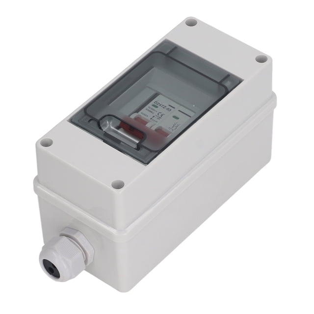 Interruptor de desconexión fotovoltaica de CC de 500 V y 32 A, resistente al agua IP65, para uso en exteriores
