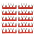 thumbnail image 3 of Terminal Strip, 400V 15A Pure Copper Terminal Block Terminal Blocks with 10Pcs for Factory, 3 of 7