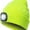 Fcuorescent Yellow, variant on Morttic Knitted Beanie With Built-In 4 LED Flashlight Beanie Winter Hat Winter Cap USB Rechargeable Flashlight for Hunting, Camping, Grilling, Auto Repair (Orange)