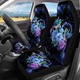thumbnail image 2 of Xoenoiee Hummingbird Flower Design Seat Covers for Cars, Auto Seat Covers Full Set Front and Rear Split Bench Seat Protector Car Interior Accessories Universal Fit, 2 of 6