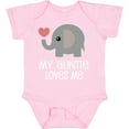 thumbnail image 3 of Inktastic My Auntie Loves Me Niece Boys or Girls Baby Bodysuit, 3 of 5