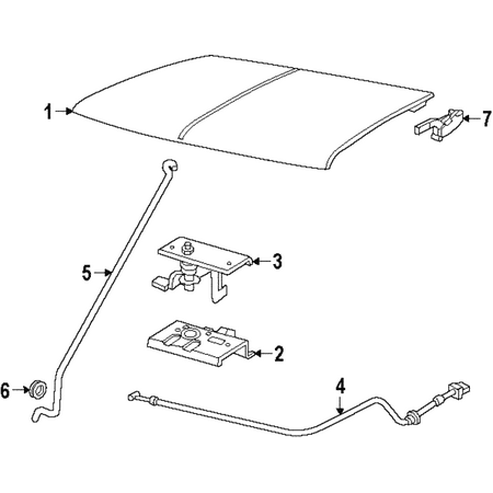 Genuine OE Isuzu Lock - 8941043780