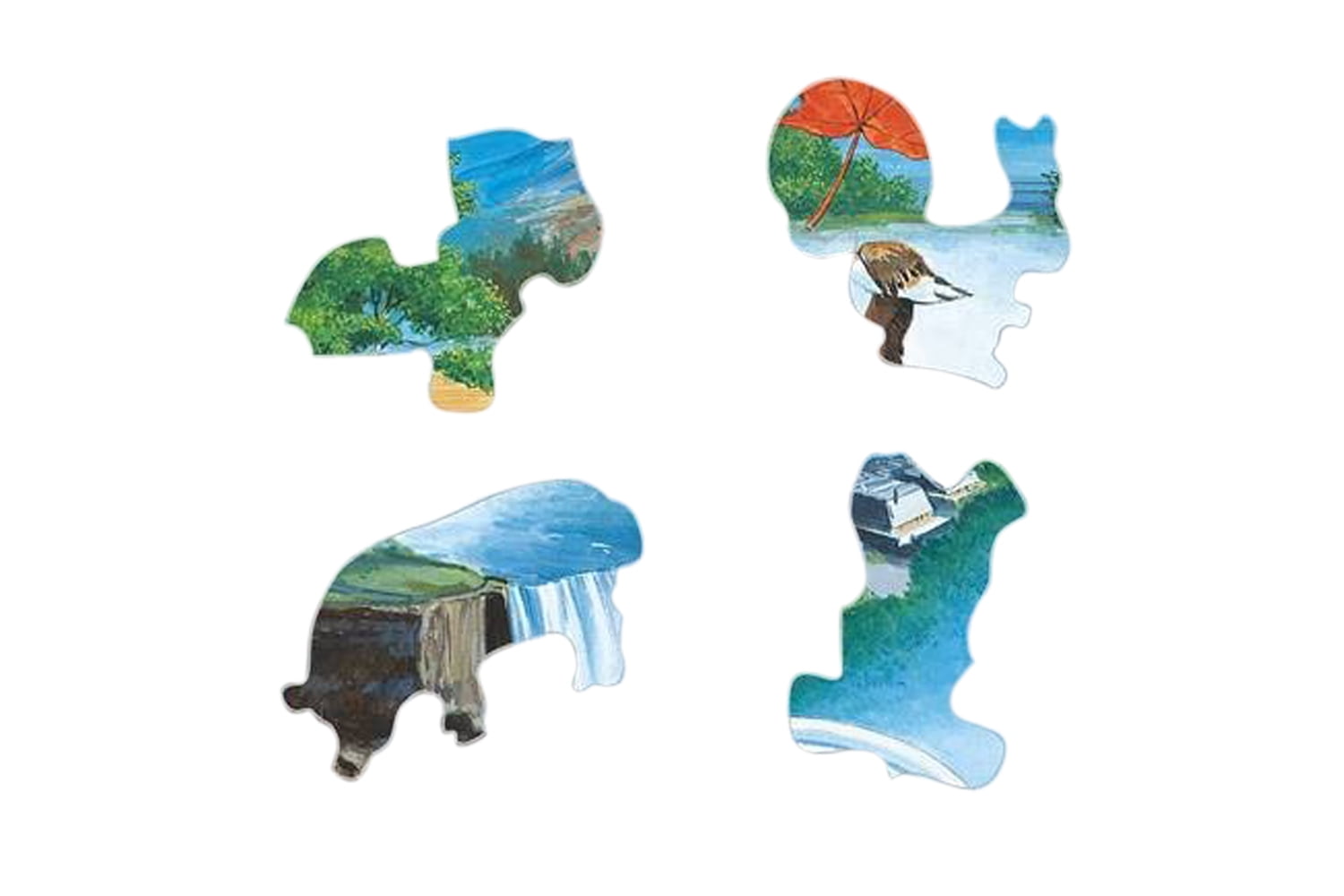 Exclusive Premium Hand Made Puzzles Larsen Puzzles Canada Souvenir Childrens Educational Jigsaw Puzzle Imported From Norway 66 Piece Tray Frame Style Puzzle Toys Games Handmade Products Kiririgardenhotel Com