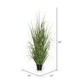 thumbnail image 3 of Vickerman 48" Artificial Green Potted Ryegrass., 3 of 4