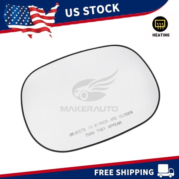 Passenger Side Mirror Glass CH1325111 for 1998-2002 Dodge Ram 1500