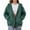 Dark Green #027, variant on Mohiass Zip Up Hoodie Casual Cute Oversized Drawstring Womens Hoodie Y2k Fall Winter Long Sleeve Solid Fashion Zipper with Pockets Camel L