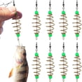 thumbnail image 1 of FELTECHELECTR 12 cebos de pesca con resorte en espiral, alimentador en línea, lanzador de cebo para carpas, alimentador de jaula, accesorios de aparejos de pesca, 1 of 5