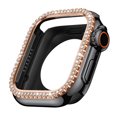 thumbnail image 5 of Dwitch Bling Diamond Case for Apple iWatch Series 6/5/4/SE 44mm, Watch Face Cover & Back Cover Kit, Rugged Metal Protector for iWatch Series 6/5/4/SE 44mm, Easy to Remove,A, 5 of 5