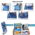 thumbnail image 3 of Travel Duffel Bag For Women And Men - Lightweight Foldable Duffle Bags 27" BLUE, 3 of 4