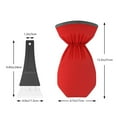 thumbnail image 4 of Ice Scraper with Glove, Waterproof Car Windshield Ice and Snow Remover with Plush Lining Glove, Warm Auto Winter Ice Snow Scraper Mitt for Windshields and Windows, 4 of 8