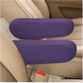 thumbnail image 1 of YISITIAN 2 PCS Car Front Seat Armrest Covers, Elastic Fabric Auto Seat Armrest Protectors, Universal Seat Arm Rest Cover Replacement, Vehicle Interior Decor Accessories (Purple) CJ919-48729, 1 of 6
