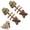 2 PCS, variant on Catnip and Silvervine Chew Toy, Natural Fishbone Shape, Raised Dental Texture, Boredom Relief for Indoor Cats