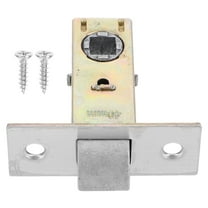 Worgeous Tubular Latch For Door Handles Interior Mortice Latch Stainless Steel Door Lock Deadbolt with Screw Suitable For Sliding And Barn Doors Safety Door Latch Hardware Golden 40 mm