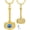 Gold_Blue Opal, variant on Thors Hammer Necklace 925 Sterling Silver Turquoise Obsidian Tigers Eye Mjolnir Necklace Urn Necklaces for Ashes Viking Cremation Jewelry for Men Women Unisex Thors Hammer Necklace 925 Sterling Silve
