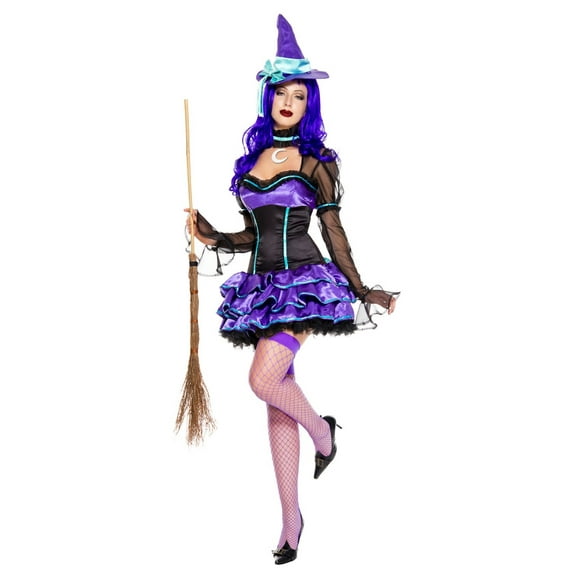Music Legs Women's Adult Women's Wonderous Witch Costume