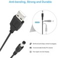 thumbnail image 2 of 2X Cable de Alimentación CC USB Una Enchufe Intercambiable CC Multifuncional 5.5X2.1, 2 of 7