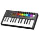 thumbnail image 3 of Controlador Teclado MIDI 25 Teclas Con 8 Pads Batería Retroiluminados Y Pantalla OLED Perillas, 3 of 7