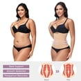 thumbnail image 4 of Vaslanda Waist Trainer for Women Tummy Control Postpartum Underbust Seamless Firm Shaping Waist Trainer, 4 of 6