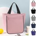 thumbnail image 1 of Fiudx Liquidación De Ofertas Flash Bolsa De Almuerzo Para Jugar Con Bolsa De Hielo Fresca Y Fría, Bolsa Aislante Portátil De Mano Para El Trabajo, 1 of 7