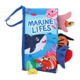 thumbnail image 2 of Baby Toy Book, 3D Sensory Exploration Baby  Crinkle Soft  For Kindergarten Forest,Dinosaur,Ocean, 2 of 8