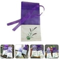 thumbnail image 1 of CRAFTHROU Sachet Empty Bags 12pcs Lavender Gauze Sachet Pouches Drawstring For Event Favors, 1 of 8