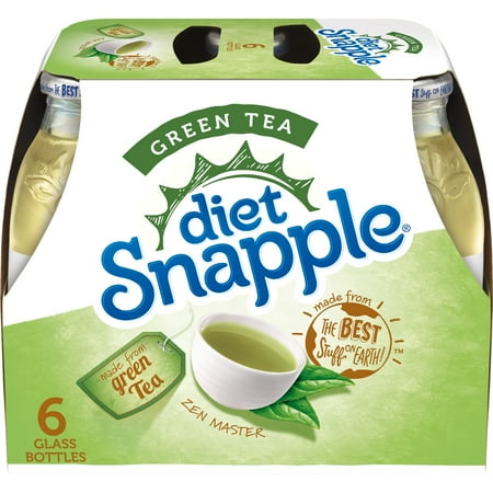 UPC 076183260814 product image for Diet Snapple Green Tea, 16 Fl. Oz., 6 Count | upcitemdb.com
