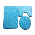 thumbnail image 1 of 3PCS Bath Rug Set Includes Floor Rug Toilet Rug Toilet Lid Cover for Home, 1 of 8