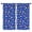 Alien UFO Bright, variant on Blackout Kids Curtains,Alien Rocket Deep Blue Pattern Children's Insulated Curtains Set Of 2,Bedroom Essentials,Toddler Room Decor 42"x54"