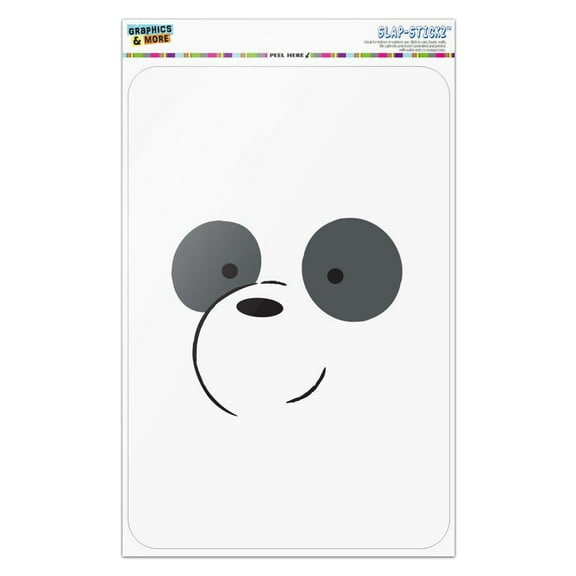 We Bare Bears Panda Home Business Office Sign