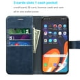 thumbnail image 3 of Tekcoo Wallet Cases for Galaxy S20 S20+ S20 Ultra S20 Plus 5G Premium Vegan Leather [RFID Blocking] Luxury ID Cash Credit Card Slots Holder Carrying Pouch Phone Folio Flip Cover [Navy Blue], 3 of 7