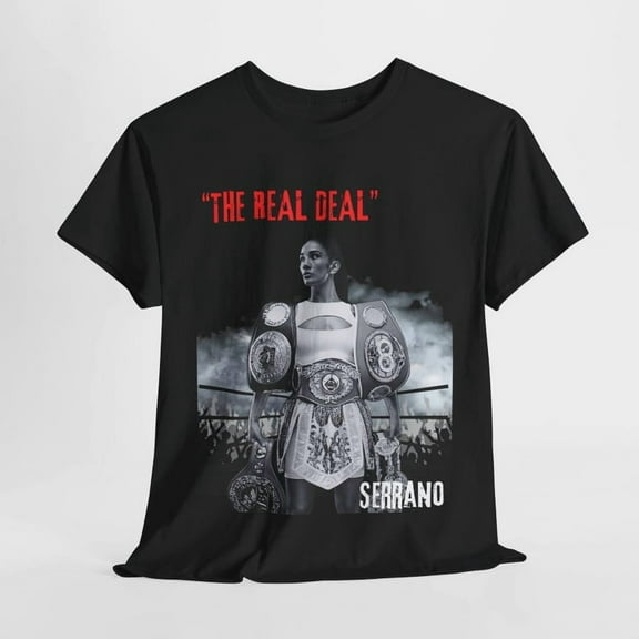 Graphic Boxing T-shirt, Amanda Serrano Tee, Unisex Cotton Shirt, Boxing Fan Gift, Boxing Apparel