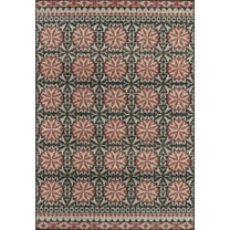 Momeni BAJA0BAJ33CHR2376 Baja Collection Area Rug 2'3" x 7'6" Runner Charcoal-Color:Charcoal,Material:Polypropylene