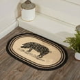 thumbnail image 6 of VHC Brands Sawyer Mill Farmhouse Charcoal Pig Jute Kitchen Floor Oval Rug, 6 of 8