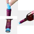 thumbnail image 4 of Juego de 10 tapones de silicona para botellas de vino, de acero inoxidable con sello hermético, de amplia aplicabilidad que garantiza la frescura de todas las bebidas, 4 of 5