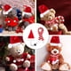 thumbnail image 5 of Conjunto de ropa navideña para conejillo de indias con gorro de Papá Noel y bufanda de animales pequeños, 5 of 5