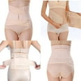 thumbnail image 5 of 3 in 1 Women and Maternity Breathable Elastic Postpartum Support Recover Belt Sharper Support Girdle Belt Post Pregnancy Belly Waist Slimming Shaper Wrapper Band Abdomen Abdominal Binder Belt, 5 of 5