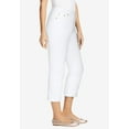 thumbnail image 3 of Woman Within Plus Size Stretch Denim Five-Pocket Girlfriend Jeans, 3 of 3
