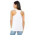 thumbnail image 2 of The Bella + Canvas Ladies Flowy Racerback Tank Top - WHITE - 2XL, 2 of 3