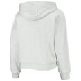 thumbnail image 3 of Girls Youth Heathered Gray Brooklyn Nets All Yours Pullover Hoodie, 3 of 3