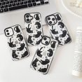 thumbnail image 2 of Branple Compatible Con Iphone 16 Funda Transparente Lindo Patrón De Gato Negro Con Funda Protectora De Tpu Suave Y Delgada A Prueba De Golpes Para Mujer Diseñada Para Iphone 16 De 6,1 Pulgadas, 2 of 5