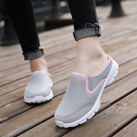 

Plus Velvet Warm Cotton Shoes Half Care Casual Shoes Thickened Slippers Lazy Shoes Lightweight Lovers