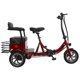 thumbnail image 3 of Bicicleta eléctrica plegable de 3 ruedas para adultos, 350 W, 48 V, minibicicleta de carga eléctrica de 12 pulgadas para personas mayores con batería de litio extraíble, 3 of 5
