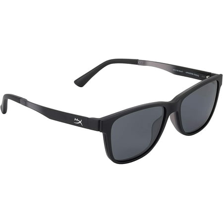 HYPERX REACT SMALL SATIN CRYSTAL GRAY / GRAY POLARIZED CLIP GAMING EYEWEAR