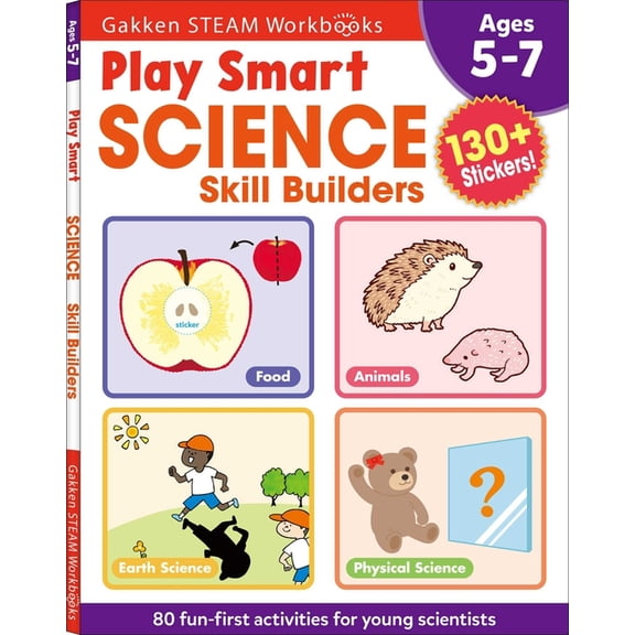 Play Smart Play Smart Science Skill Builders: For Ages 5-7 (Gakken Steam Workbooks), (Paperback)