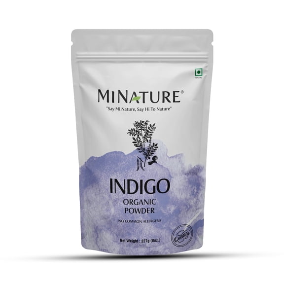 Mi Nature Indigo Powder Natural Herbal Hair Color 227 Gram